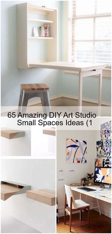65 Amazing Diy Art Studio Small Spaces Ideas 1 Amazing Art Diy