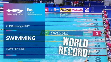 Swimming Men 100m Butterfly Top Moments Fina World Championships