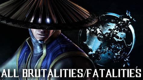 Mkx Raiden All Brutalities And Fatalities Mortal Kombat X Raiden