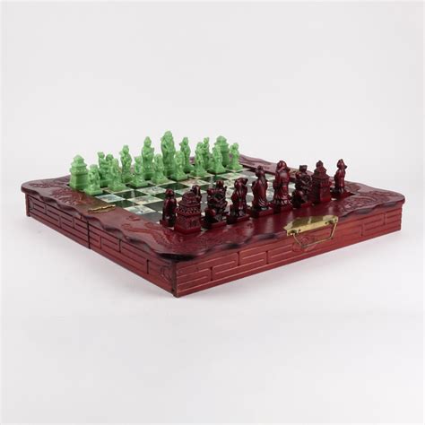 Vintage Chinese Chess Set Kodner Auctions