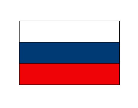 Desenho De Bandeira Da Rússia Pintado E Colorido Por Vito O Dia 13 De Outobro Do 2012