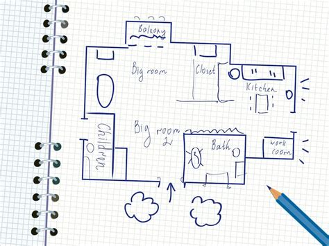 How To Draw A Basic Floor Plan By Hand