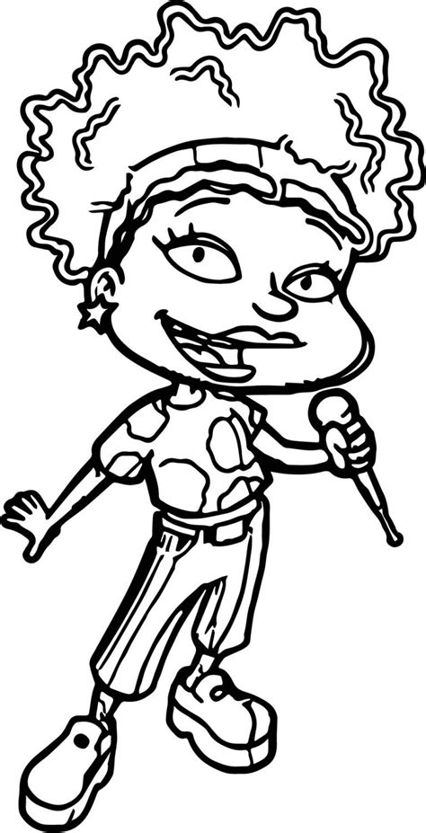 Susie Rugrats All Grown Up Coloring Page Wecoloringpage Com