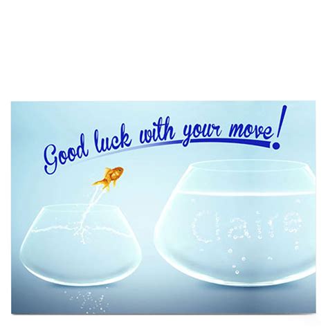 Buy Personalised Card Good Luck With Your Move For Gbp 179 Card