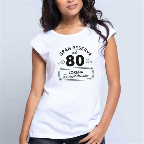 Venta Camisetas Personalizadas 40 Cumpleaños En Stock
