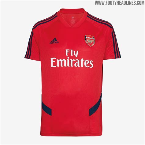 Adidas Arsenal 19 20 Training Jersey Released Footy Headlines