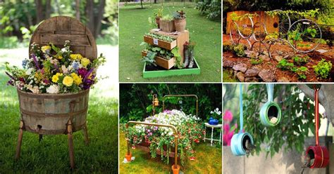 11 Creative Recycled Gardening Ideas From Old Materials Genmice