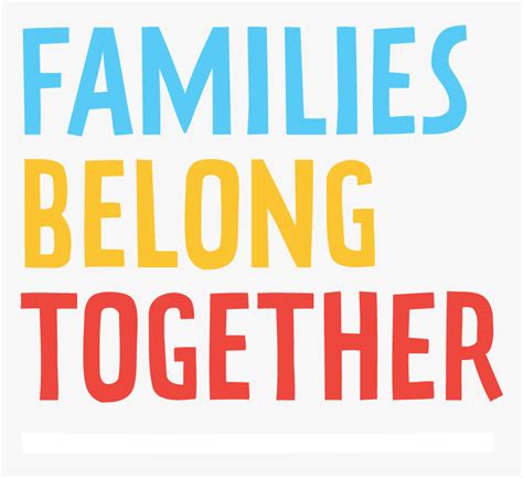 Ndwa Families Belong Together Logo Hd Png Download Kindpng