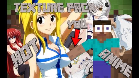 Minecraft Anime Texture Packs The Art Contained Within The Addon Is