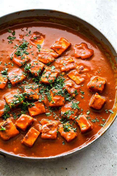 tofu tikka masala dishing out health