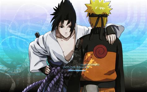 Naruto Uzumaki Sasuke Uchiha Wallpaper And Background