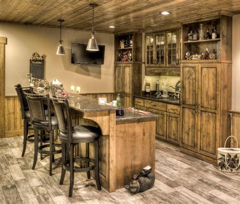 16 Awe Inspiring Rustic Home Bars For An Unforgettable Party Bars For
