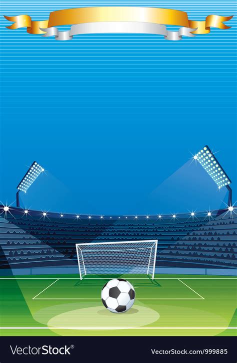 Soccer Sports Stadiums Royalty Free Vector Image