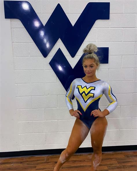 Former West Virginia Gymnast Chloe Cluchey Has A Top Notch Instagram Game