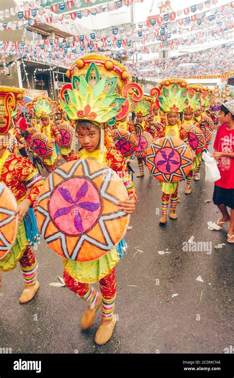 Parade Of Sinulog Festival In Cebu Philippines Stock Photo Alamy
