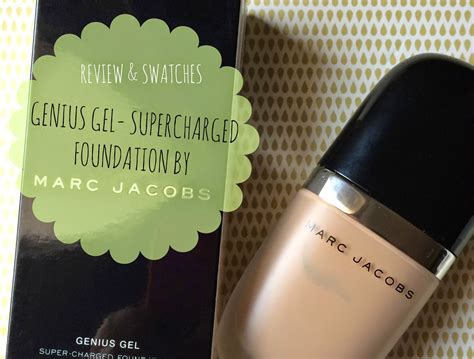 Marc Jacobs Genius Gel Supercharged Oil Free Foundation Review