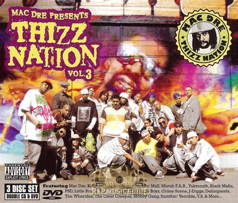 Mac Dre Presents Thizz Nation Vol 3 Cd Rap Music Guide