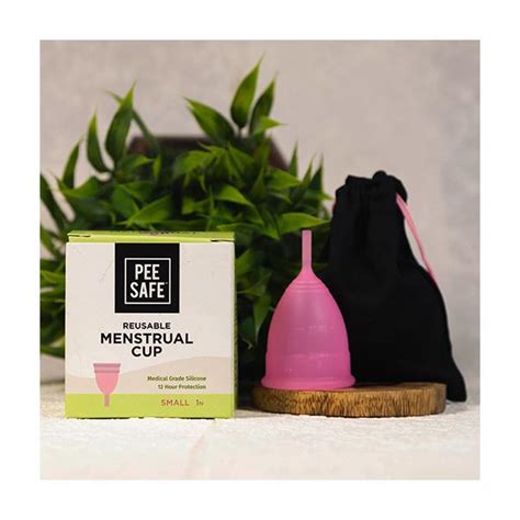 Buy Pee Safe Reusable Menstrual Cup With Medical Grade Silcone For Women Small 1 S Online At