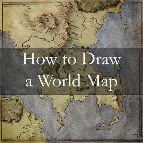 Worldbuilding By Map Fantastic Maps
