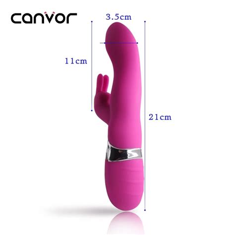 New Hot Selling Silicone G Spot Rabbit Vibrator Rechargeable Rotating