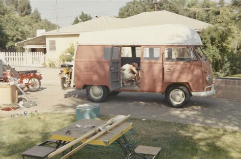 1966 Road Trip In A 1961 Vw Bus Vintage Trailer Camp