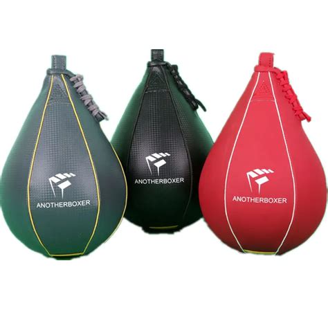 New Double End Muay Thai Boxing Punching Bag Speed Ball Pu Punch Training Fitness Sports
