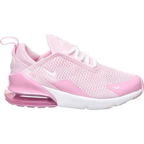 Nike Younger Kids Air Max 270 Pink Foampink Risewhite • Se Priser Nu