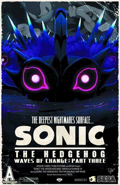 Apr140870 Sonic The Hedgehog 262 Monster Movie Var Cvr