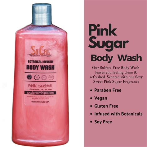Pink Sugar Body Wash Socal Grooming Company