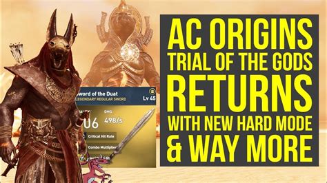 Assassin S Creed Origins Trial Of The Gods RETURNS With Hard Mode AC