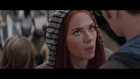 Captain America And Black Widow Kissing Scene Youtube