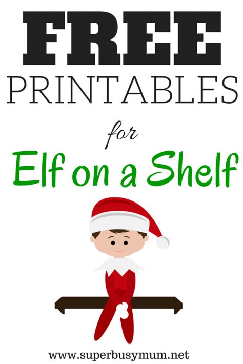 Come see tons of free printables that can help make your elf on the shelf season easier and more fun! Free Elf on a Shelf Printables