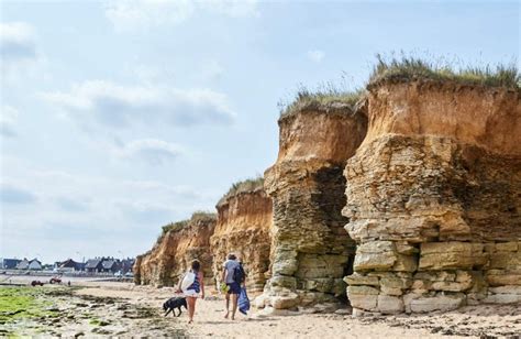 Falaise Des Confessionnaux Lion Sur Mer Normandie Tourisme