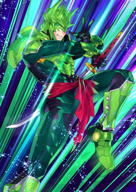 Commission Green Samurai By Lysergic44 On Deviantart Power Rangers