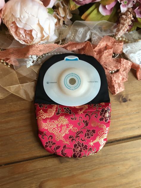Colostomy Bag Covers Poppy Art Stoma Folding Bag Bag Storage Pouch