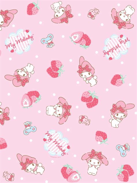 My Melody Our Characters Sanrio My Melody Wallpaper Melody Hello
