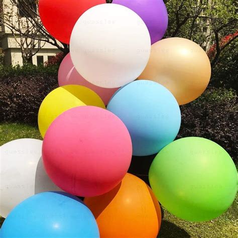 Big Balloon Comius 10 Pcs 36 Inch Assorted Giant Latex Balloon Large