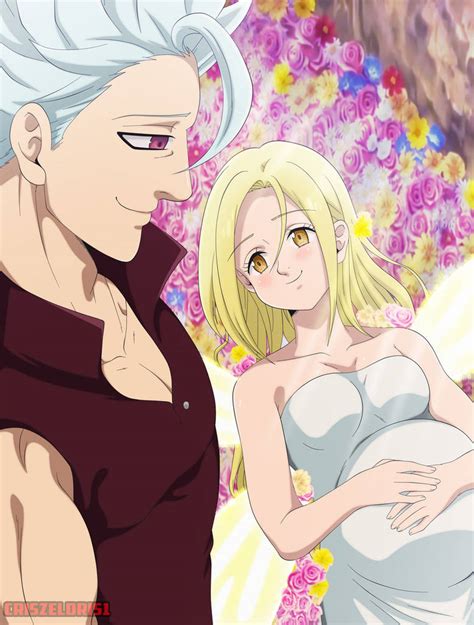 Ban And Elaine Waiting For Their Baby Nnt Manga345 By