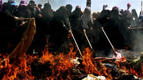 Yemeni Women Burn Veils To Protest Regime Cnn Belief Blog Blogs