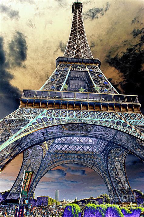 Eiffel Hd Ii Photograph By Chuck Kuhn Fine Art America
