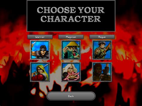 Character Selection Screen Image Kilgazar Indiedb