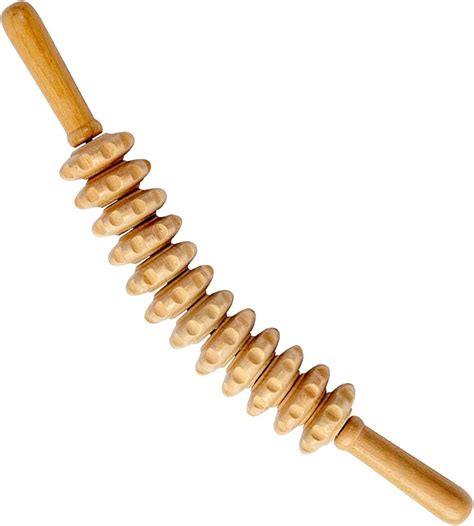 Curved Wood Therapy Roller Massage Tools Lymphatic Drainage Wooden Massage And Muscle Roller