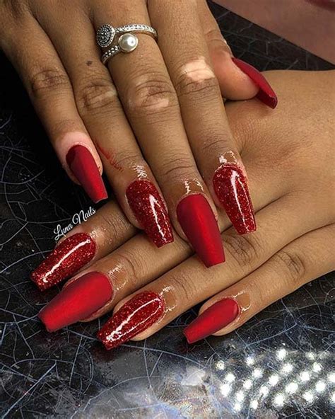 43 Best Red Acrylic Nail Designs Of 2020 Page 4 Of 4 Stayglam