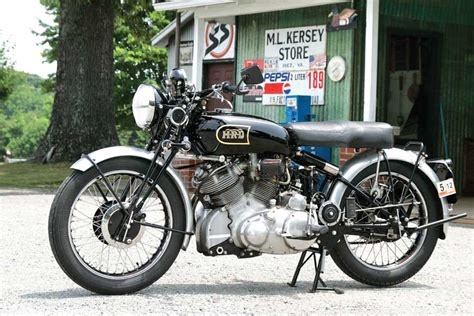 In Pursuit Of The Vincent Series B Rapide Motorcycle Classics