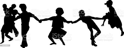 Dancing Kids Stock Illustration Download Image Now Child Childhood