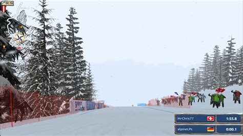 Ski Challenge 2014 Kitzbühel Rennen Neuschnee Na Endlich 23