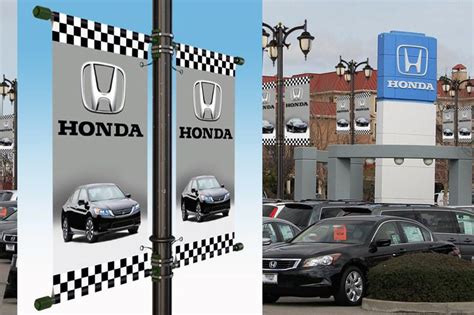 Honda Dealership Pole Banners Examples Ffn