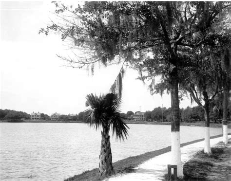 Florida Memory Looking Across Lake Lucerne Orlando Florida