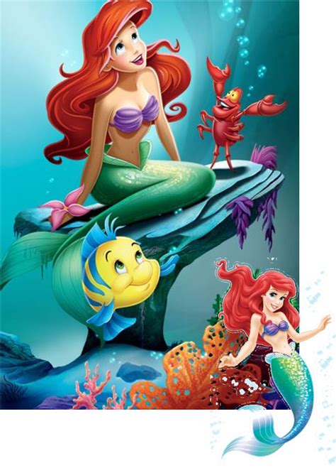 Flounder Ariel And Sabastian ~ The Little Mermaid 1989 The Little Mermaid Pinterest