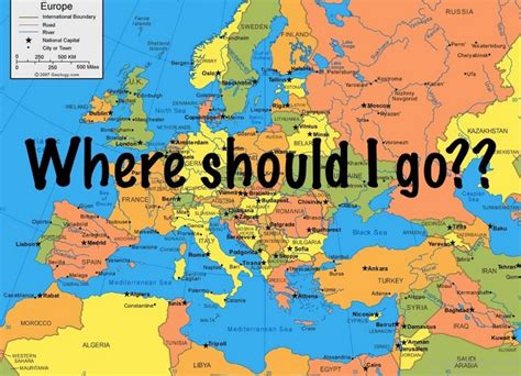 Map Of Best Places To Visit In Europe Travel News